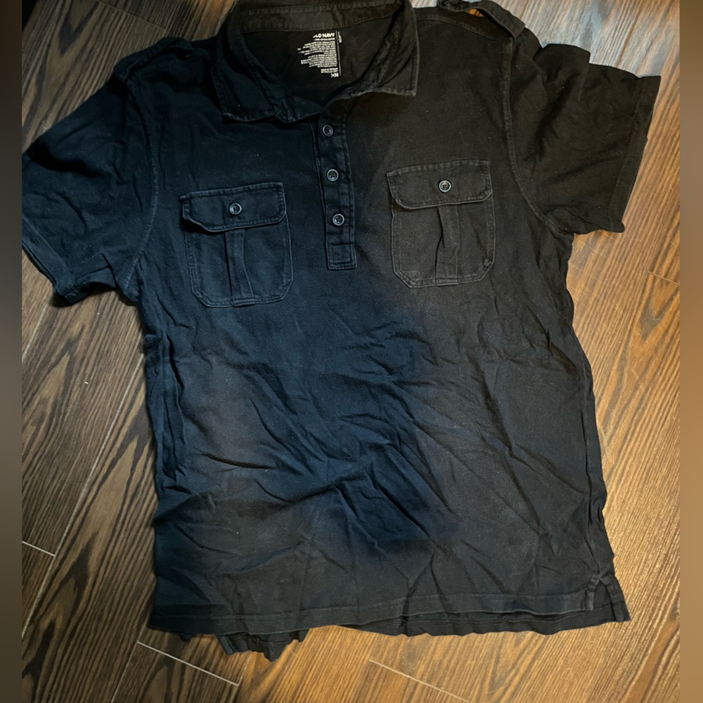 Old Navy Black Cargo Pants Full-Length Casual